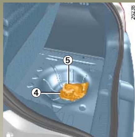 RENAULT CLIO 3 PHASE 1 - ROUE DE SECOURS (suite) - 1