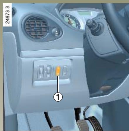 RENAULT CLIO 3 PHASE 1 - Rappel de la vitesse régulée - 1