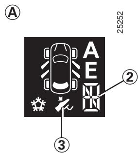 RENAULT CLIO 3 PHASE 1 - Levier de selection 1 - 1