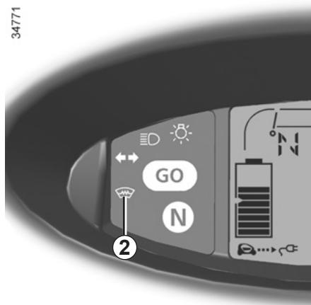 RENAULT TWIZY ZE - Dégivrage-désembuage du pare-brise - 1