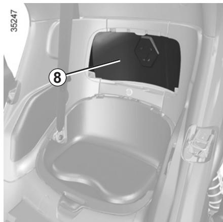 RENAULT TWIZY ZE - Rangement 8 - 1