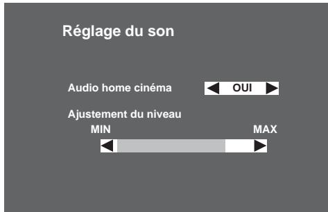SAGEM ISD 91 - Réglage du son - 1