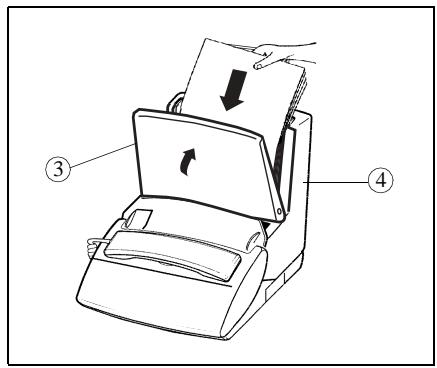 SAGEM PHONEFAX 2620 - Pour les modèles avec bac papier fixe (100 pages) - 2