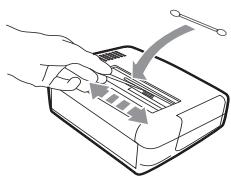 SAGEM PHOTO EASY 155 - CLEANING THE PRINT HEAD - 4
