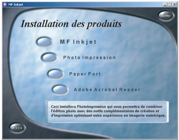 SAGEM PHILIPS MF-JET 450 - Installation produit par produit - 3