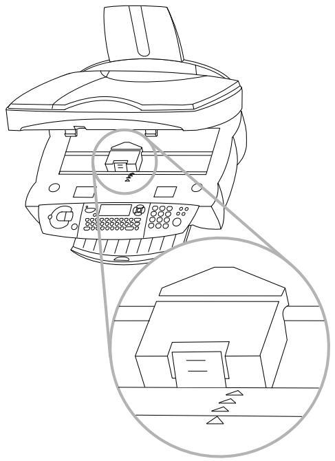 SAGEM PHILIPS MF-JET 450 - Changement descartouches - 2