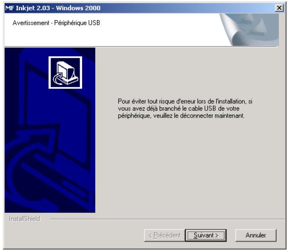 SAGEM PHILIPS MF-JET 450 - Installation des produits offerts - 4