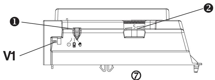 SAUTER BOLERO RADIATEURS - 1) Description du boîtier de commande ⑦ - 1
