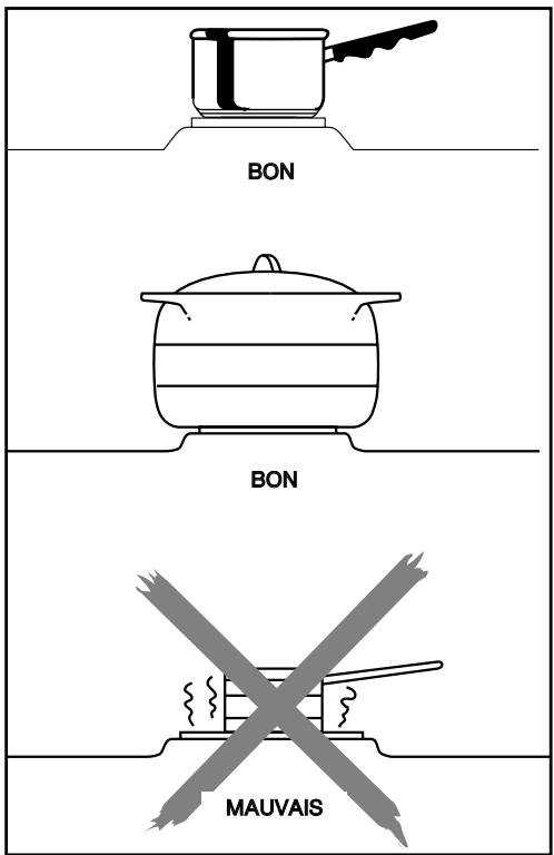 SAUTER SCM 680 H - - Conseils pour utiliser la plaque fonte (suivant modèle) - 3