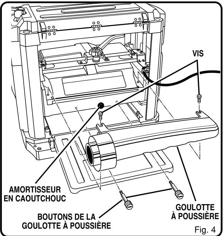 RYOBI AP1300 - MONTAGE DE LA RABOTEUSE SUR UN ETABLII AVEC DES SERRE-JOINTS - 1