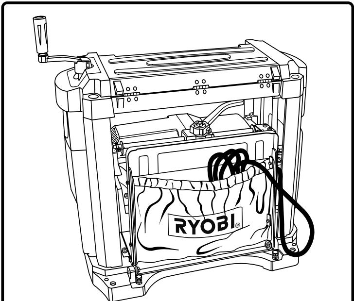 RYOBI AP1300 - SAC DE RANGEMENT DU CORDON - 1