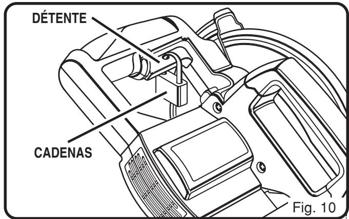RYOBI MS180 - Verrouilage de la détente - 1