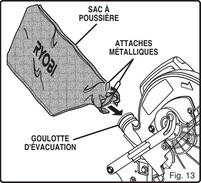 RYOBI MS180 - SAC À poussique - 2