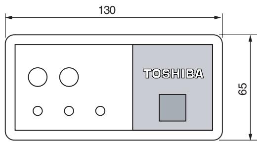 TOSHIBA MMU-AP0091H > 0561H - - Télécommande infrarouge - 1