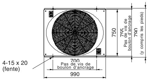 TOSHIBA MMU-AP0091H > 0561H - Unité extérieure - 1