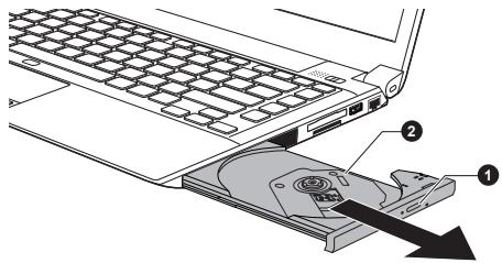 TOSHIBA PORTEGE R930 - Utilisation des lecteurs de disques optiques - 1