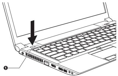 TOSHIBA PORTEGE R930 - Mise sous tension - 2