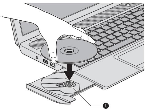 TOSHIBA SATELLITE - Utilisation du lecteur de disque optique - 3