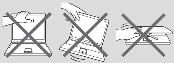 TOSHIBA SATELLITE - Ouverture de l'écran - 3