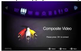BENQ GP10 - Afficher des images avec un PC et des appareils de source vidéo - 2