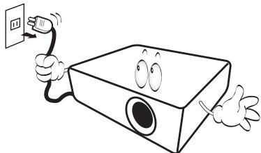 BENQ GP10 - Consignes de sécurité (suite) - 1