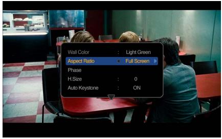 BENQ GP10 - Utiliser les menus auto pc/viséo - 1