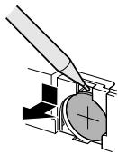 SHARP VLZ3S - Retrait de la pile de mémoire - 1