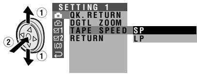 SHARP VLZ3S - Mode disponible : - 3