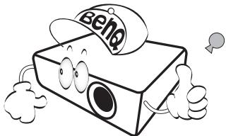 BENQ MX722,  MX764 - Consignes de sécurité - 3