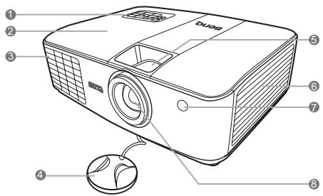 BENQ MX722,  MX764 - Accessoires disponibles en option - 1