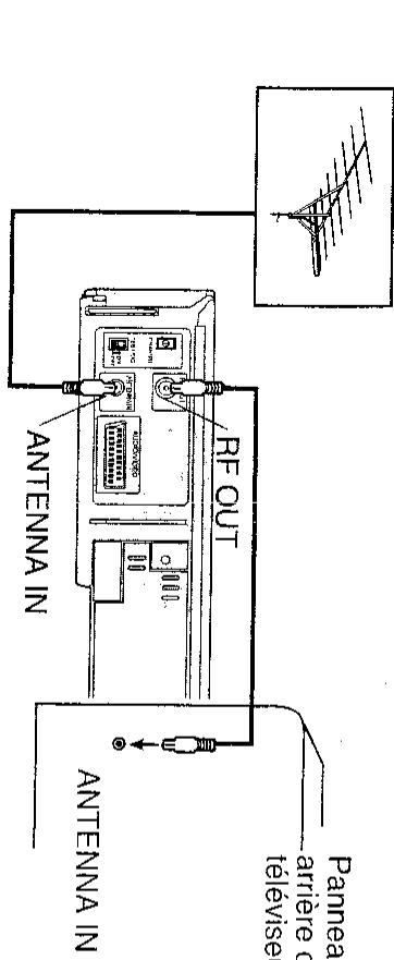 SHARP VC-A36SM/A52SM - Raccordements - 2