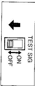 SHARP VC-A36SM/A52SM - SIG sur la position OFF. - 1