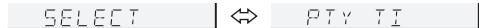 SHARP XL-DH330PH - Pour écouter une station souhaitée en spécifiant le type de programme (recherche PTY): - 1