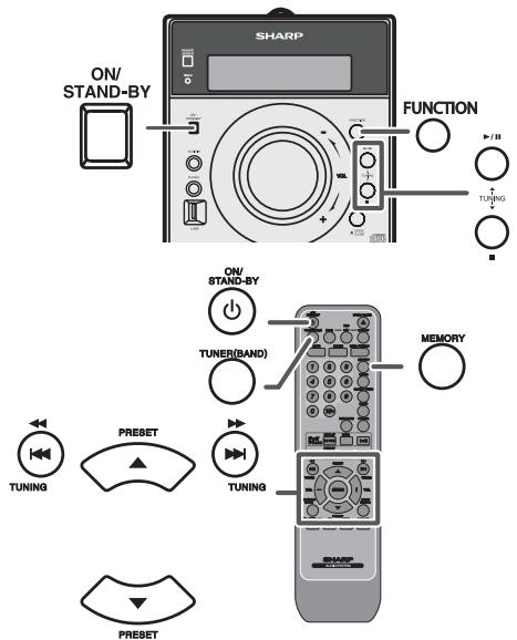 SHARP XL-DH330PH - Enlever le dispositif de mémoire USB - 2