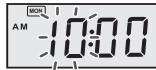 SHARP DK-CL3P - Réglages de l'horloge et du jour - 3