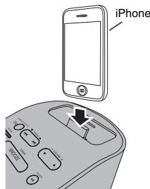 SHARP DK-CL3P - Lecture de l'ipod ou iphone - 1