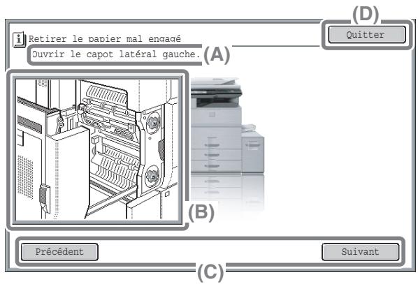 SHARP MX-M753U - Retrait du PAPIER MAL alimente - 1