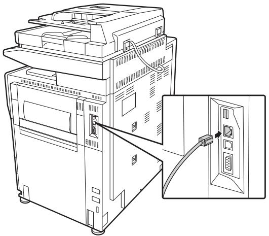SHARP MX-M753U - Connexion au RESEAU - 1