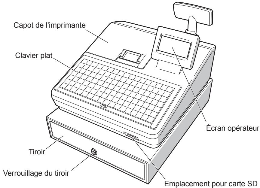 SHARP XE-A207 - Vue avant (XE-A217W/XE-A217B) - 1