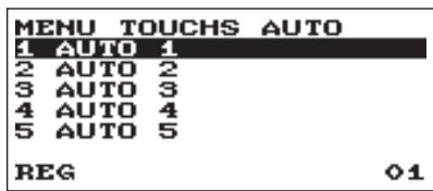 SHARP XE-A207 - - AUTO MENU - 1
