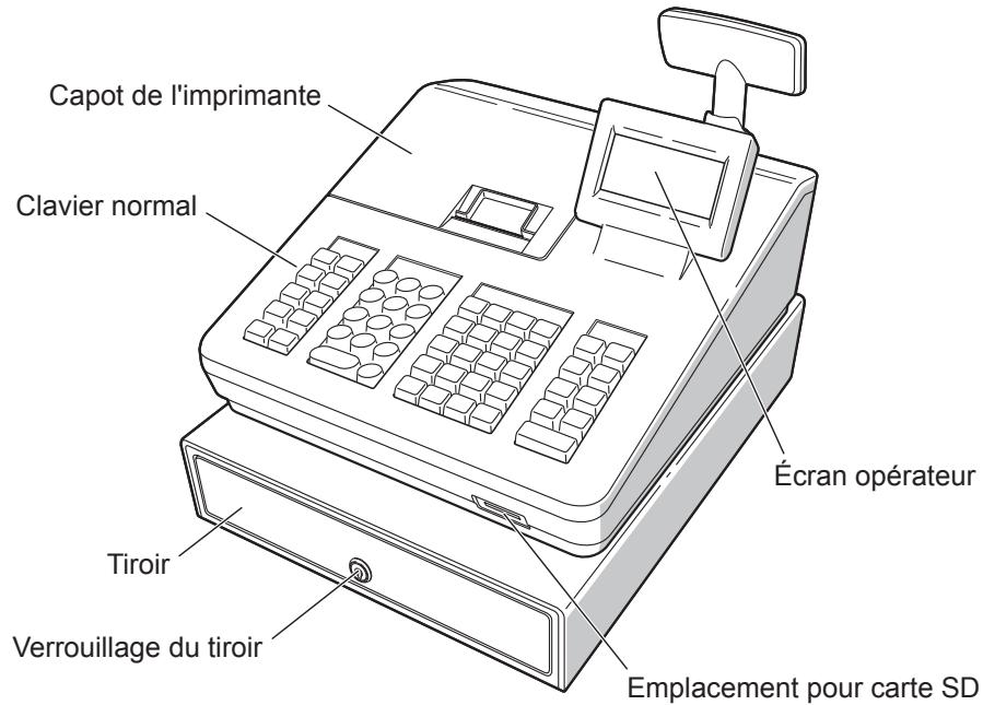 SHARP XE-A207 - Vue avant (XE-A207W/XE-A207B) - 1
