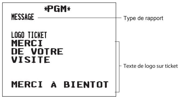 SHARP XE-A207 - - Texte de fonction (mode PGM) - 3