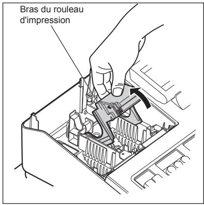 SHARP XE-A207 - ■ Installation d'un rouleau de papier - 1