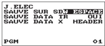 SHARP XE-A207 - Rapport horsaire - 1