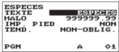 SHARP XE-A207 - Touchedespecies (Espèces) - 1