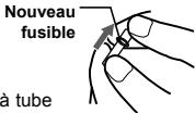 SHARP IG-BC2U - Insérez le nouveau fusible puis réassemblez comme précédemment. - 1