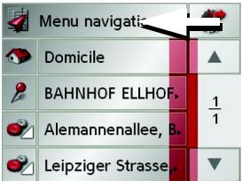 BECKER 7928 - Le menu de navigation - 1