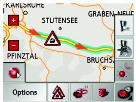 BECKER 7928 - Afficher la route concernée sur la carte - 1