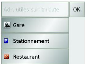 BECKER 7928 - Destinations spéciales disponibles sur l'itinéraire (barre d'outils) - 4