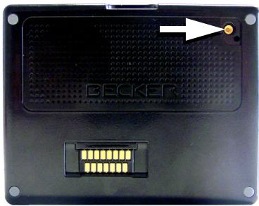 BECKER 7928 - Raccordement d'une antenne externe - 1